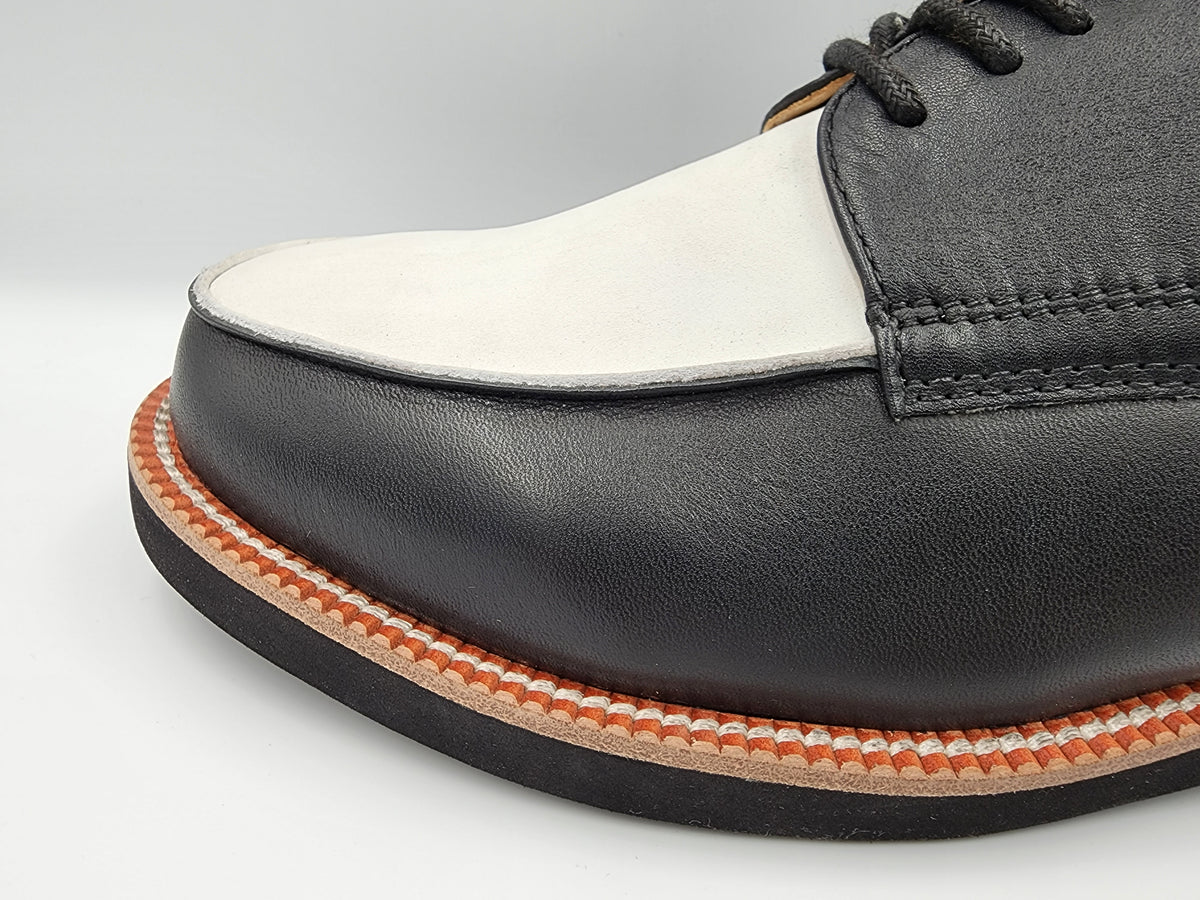 Saddleback shoes black on sale white