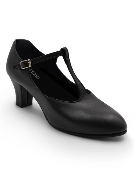 Capezio JR Footlight T-Strap Black