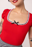 Gracie Top - Red