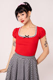 Gracie Top - Red