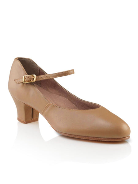 Capezio Leather JR Footlight Caramel
