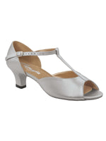 Capezio Latina T Strap Silver